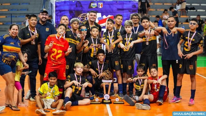 Futsal: MEC conquista bicampeonato amazonense Sub-12 e fecha semestre com três títulos