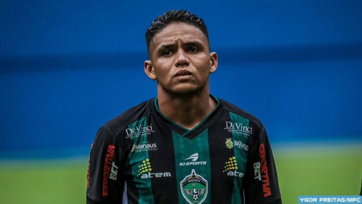 Manaus FC anuncia renovação com o lateral-esquerdo Henrique Júnior para 2027