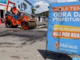 Prefeitura de Manaus intensifica operação “Tapa-Buraco” e aplica 125 toneladas de asfalto no bairro Cidade de Deus