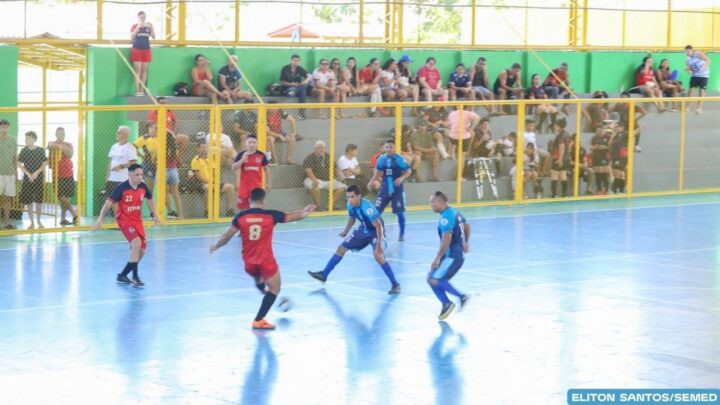 Prefeitura de Manaus realiza as finais de futsal dos Jogos de Integração dos Servidores da Semed