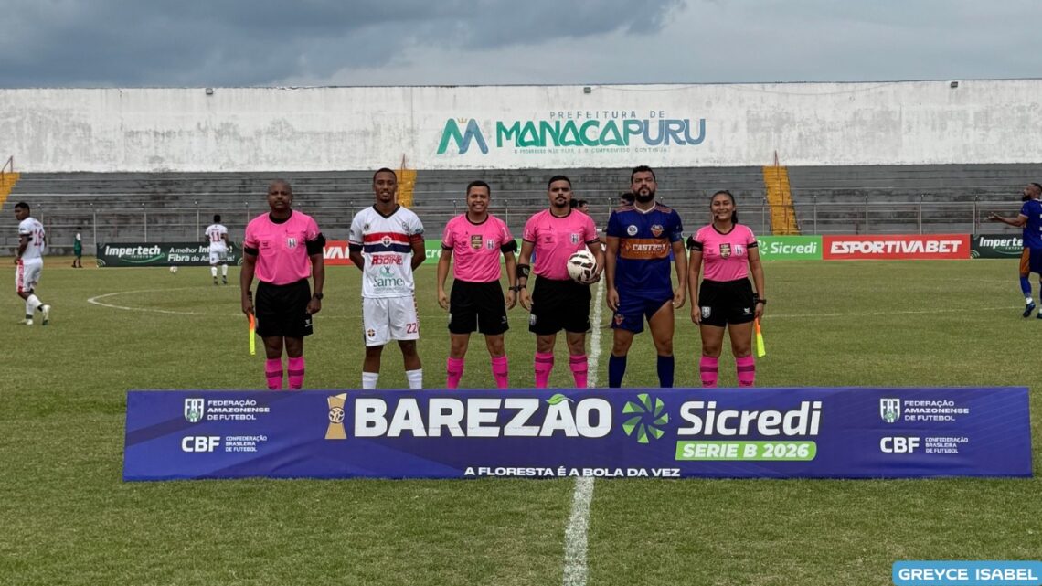 CDC e Fast empatam em 1 a 1 no fechamento da 5ª rodada do Barezão Série B 2026