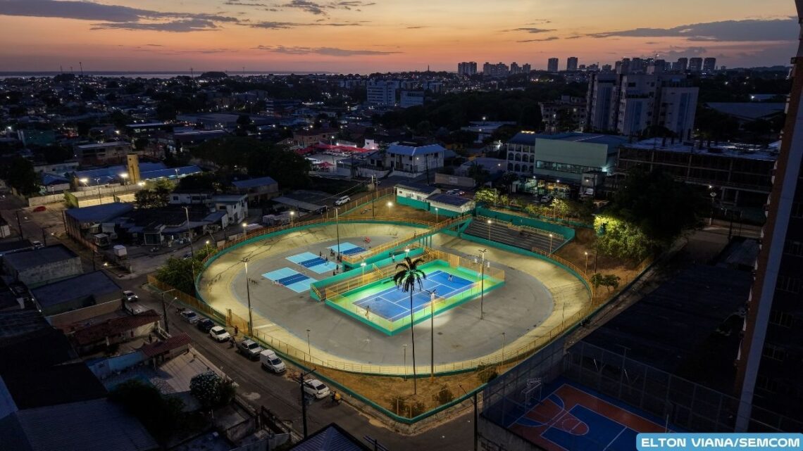 Prefeitura de Manaus reinaugura Velódromo Professora Alzira Campos e entrega espaço revitalizado à população