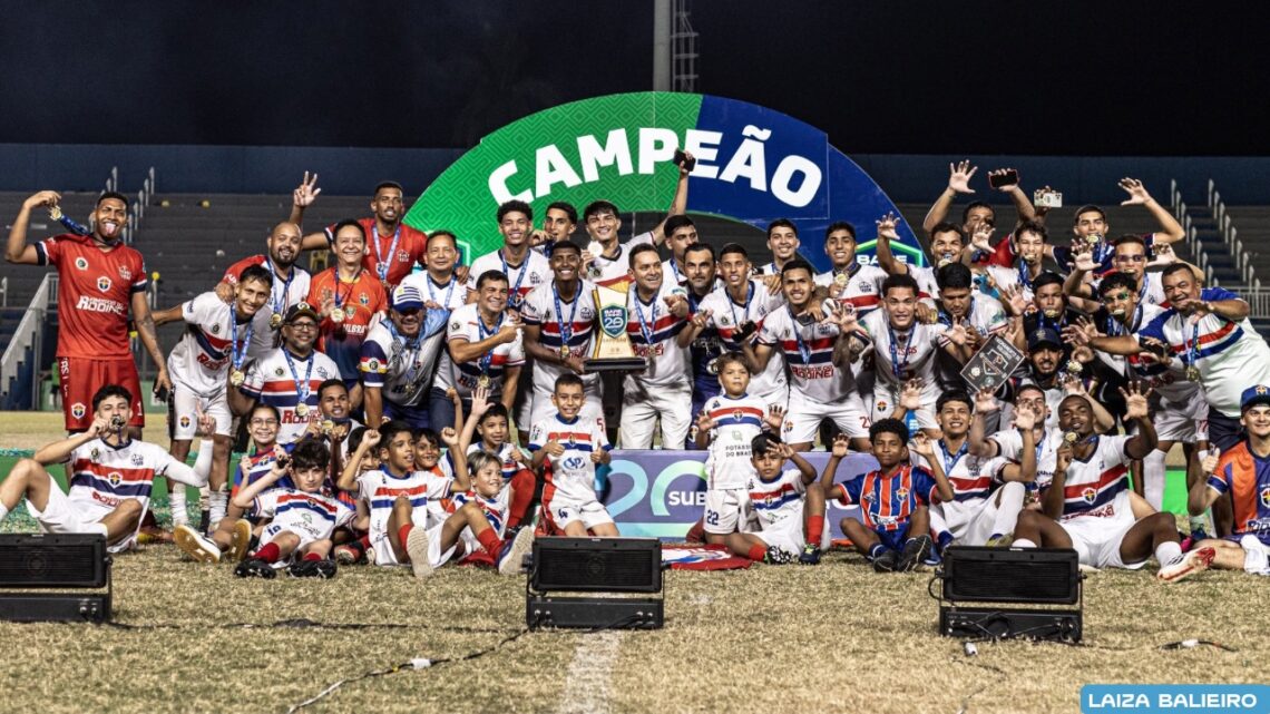 Fast conquista o título amazonense Sub-20 pra cima do Amazonas e carimba vaga na Copa São Paulo de 2027