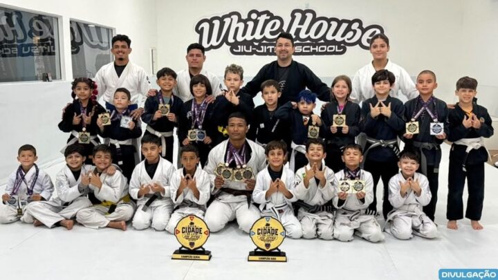 White House conquista título geral da Copa Cidade da Luta de Jiu-Jítsu com 88 medalhas