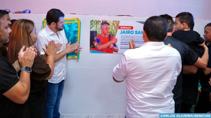 Prefeito Renato Junior inaugura ‘Espaço Multiuso Jairo Santos’ e eterniza legado de servidor