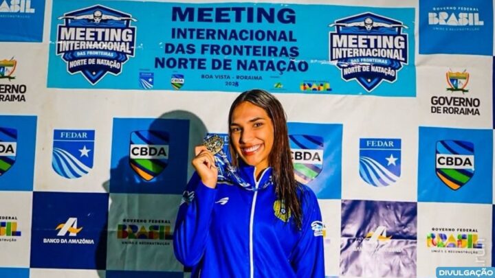 Nadadora amazonense Luisa Marillac fatura sete ouros em Meeting Internacional e celebra volta por cima na carreira