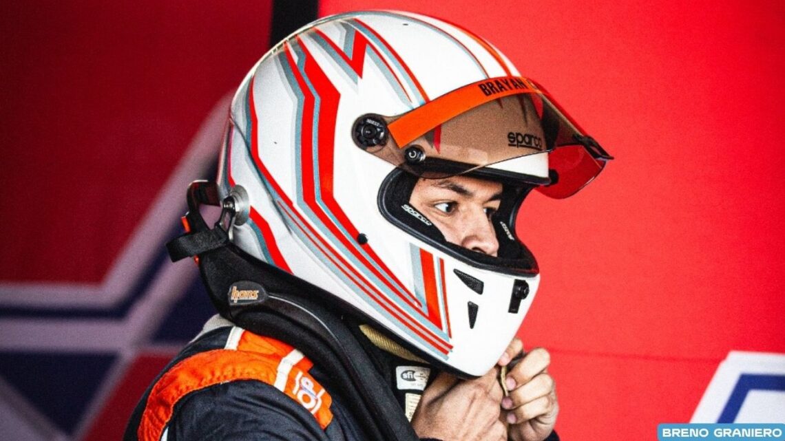 Amazonense Brayan Carbajal termina duas corridas no Top 8 em retorno a Cascavel pela Fórmula 1600