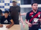 Atletas formados na Escolinha do Santos em Manaus acertam com São Caetano-SP e Athletico-PR