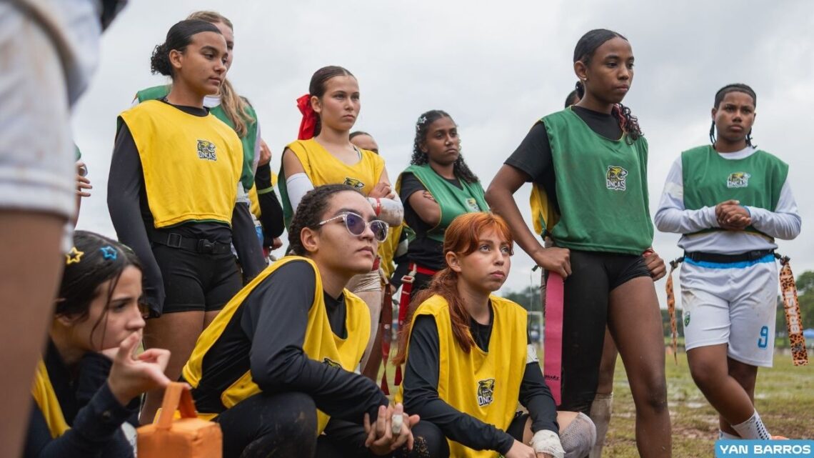 Flag football: atletas do Amazonas participam de training camp da Seleção Brasileira Sub-17