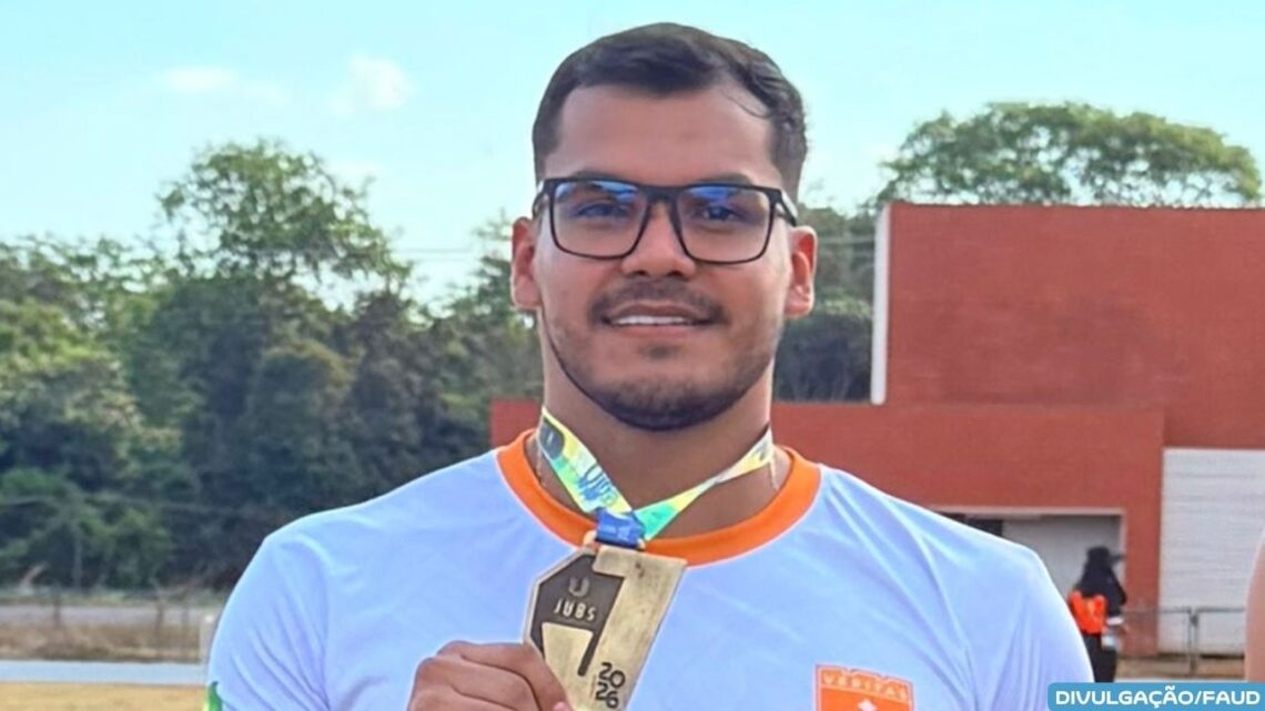 Amazonense Pedro Nunes conquista ouro e quebra recorde do lançamento de dardo no JUBs 2026