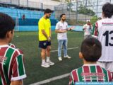 Coordenador de captação do Fluminense acompanha atletas do Guerreirinhos Manaus