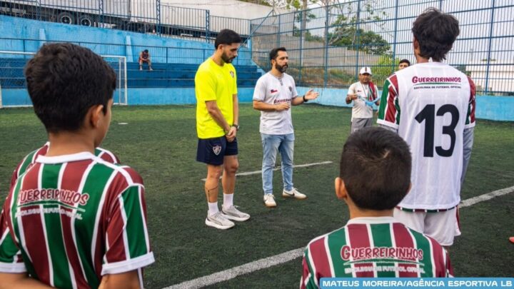 Coordenador de captação do Fluminense acompanha atletas do Guerreirinhos Manaus