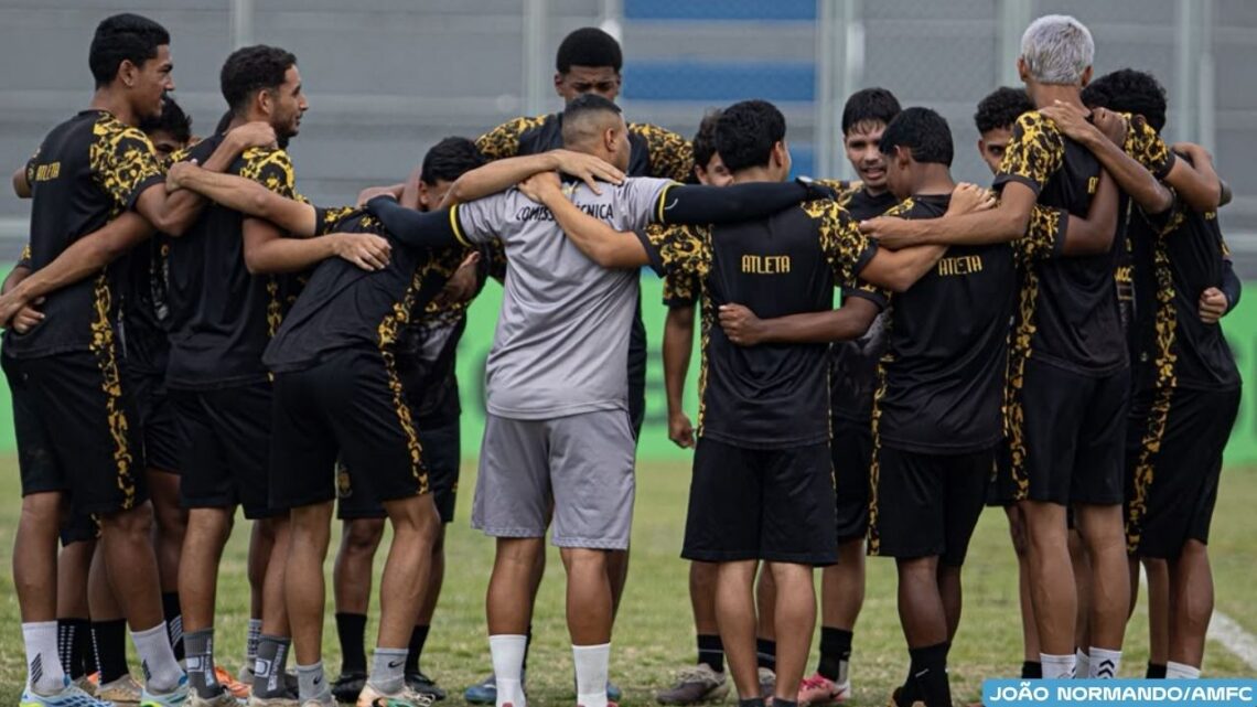 Amazonas FC encerra preparação em Manaus para decisão contra o Atlético-MG na Copa do Brasil Sub-20