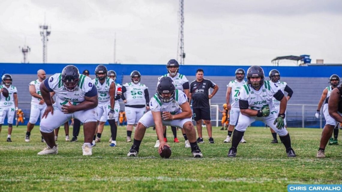 Futebol americano: Manaus FA mira título da Conferência Centro-Norte na Superliga D1