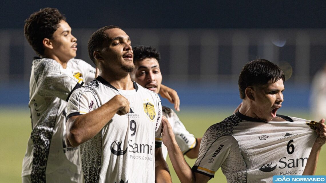 Amazonas goleia o Santa Cruz-AC por 4 a 1 e avança às oitavas de final da Copa do Brasil Sub-20