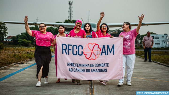 FAF participa do Voo da Esperança e proporciona momento de alegria a pacientes em tratamento contra o câncer