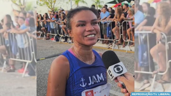 Representante do Amazonas, maratonista Franciane Moura vence os 10 km da Corrida do Círio, em Belém