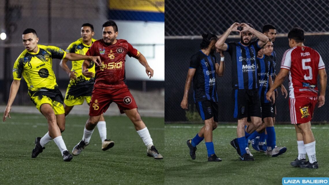 IGET arranca empate com o Dom Milton e Sociedade vence o Bertolini, no fechamento da 3ª rodada da Liga Esporte Manaus de Fut 7 2026